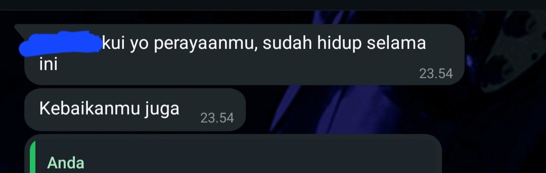 Hanyalah tweet media