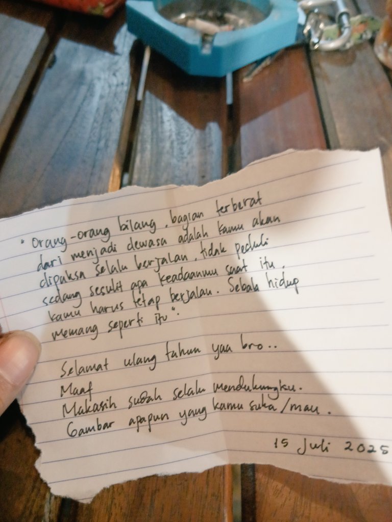 Hanyalah tweet media