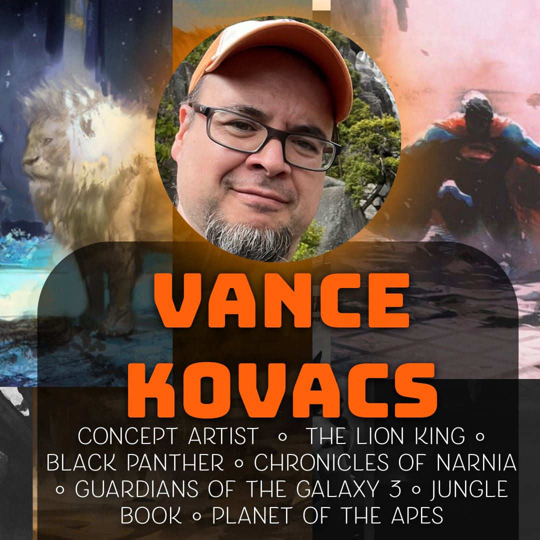This Contributor Might Explode: <a href="/VanceKovacs/">𝓥𝔞𝔫𝔠𝔢 𝓚𝔬𝔳𝔞𝔠𝔰</a>!

Vance is an accomplished concept artist, having worked on some of the biggest blockbusters of recent memory. The Jungle Book, Black Panther, Guardians of the Galaxy Vol. 3, Planet of the Apes, and more.

Check out Vance's work at