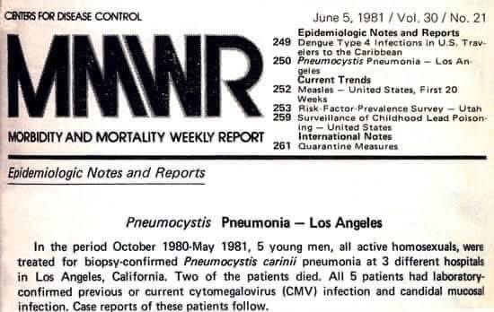 Hoy es el aniversario 44º del VIH. 
Abro hilo 🧵 
Un día como hoy, pero de 1981, se publicaron los primeros 5 casos de una enfermedad hasta entonces desconocida y que después sabríamos, que se trataba de la infección por VIH, que en su avance conduce a SIDA.