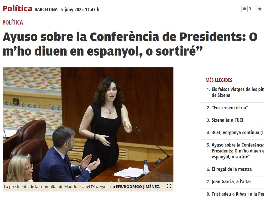 Image for the Tweet beginning: Anticatalanisme, delicte d'odi... afany de