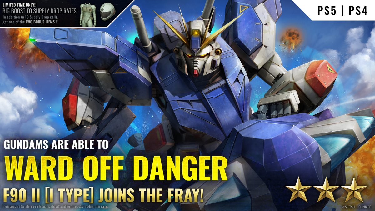 “F90II [I Type]” has arrived in the Supply Drop on PlayStation!    

Read all about it in our weekly update!   
bo2.ggame.jp/en/info/?p=176…