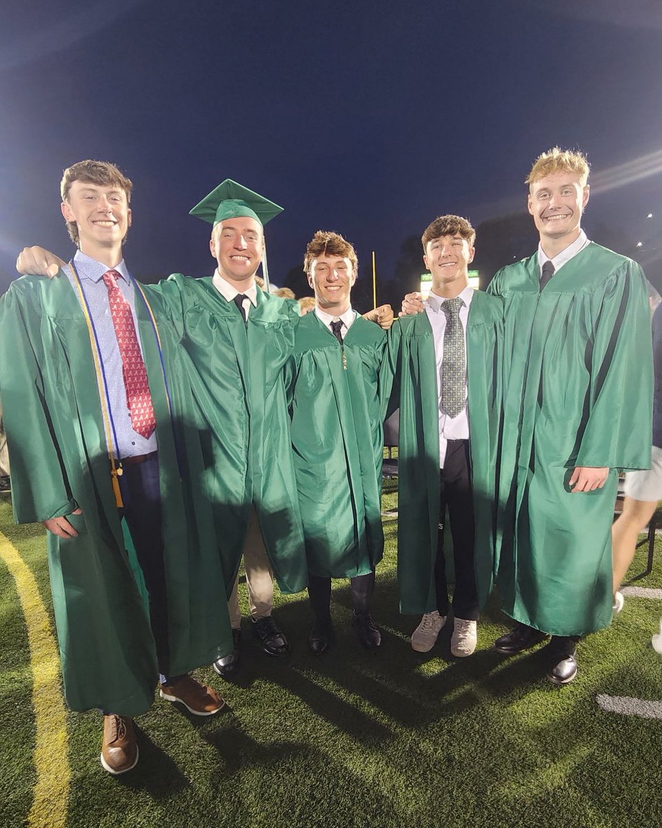 Yesterday, our five seniors officially graduated—congratulations to each of them! We are incredibly proud and excited to see all that the future holds for them.💚🎓 #SFLIONPRIDE #SFFAMILY