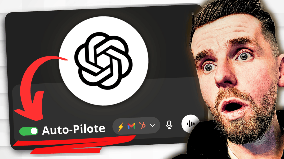 #ChatGPT vient de lancer Connectors et passe en mode Auto-Pilote 🤯

L'automatisation par IA franchit un cap et je vous montre tout dans ce tuto complet → youtu.be/6xK8Pc-C6k4

Vous allez être surpris !