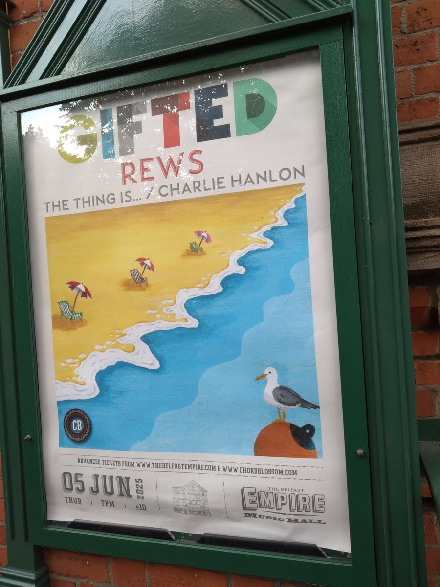 Robert (@robertb_91) on Twitter photo Always a thrill to host a gig in the <a href="/belfastEmpire/">Belfast Empire</a>. Doors open in less than fifteen minutes for REWS, The Thing Is... and Charlie Hanlon. Always a thrill to host a gig in the <a href="/belfastEmpire/">Belfast Empire</a>. Doors open in less than fifteen minutes for REWS, The Thing Is... and Charlie Hanlon.