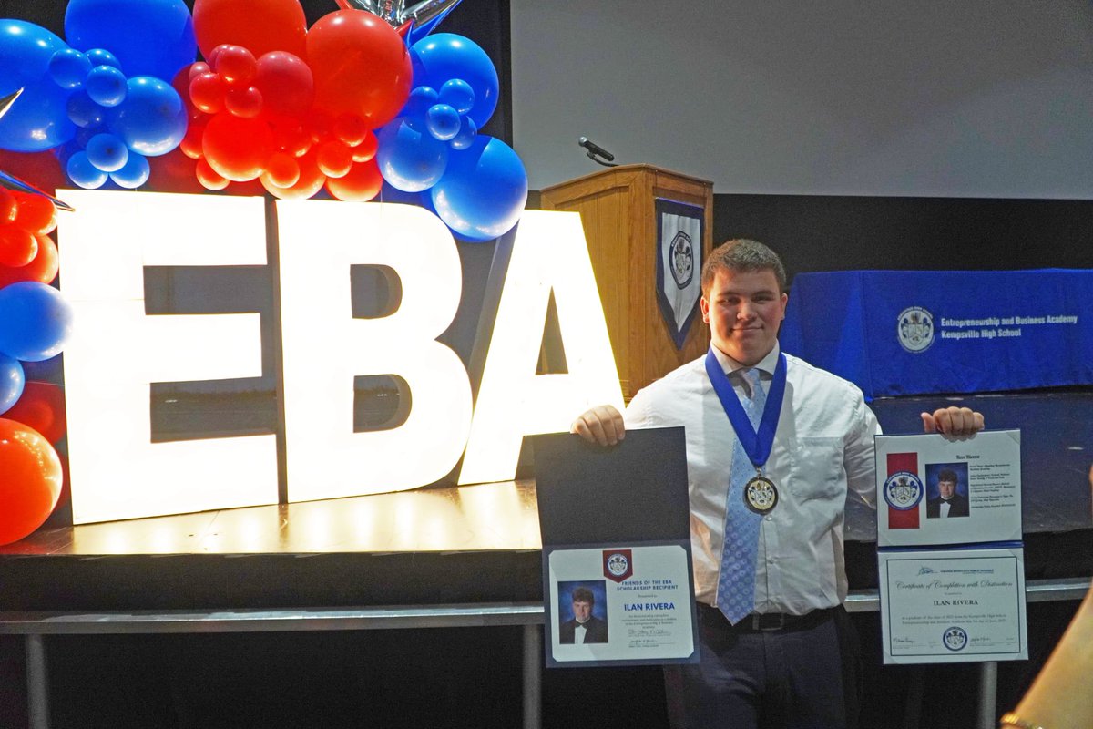 Feeling incredibly honored to receive the Kempsville Entrepreneur Business Academy scholarship 🙏 This opportunity will support my academic journey at Massachusetts Maritime Academy. Proud to show my coaches that I’m not just putting in work on the field — but in the classroom