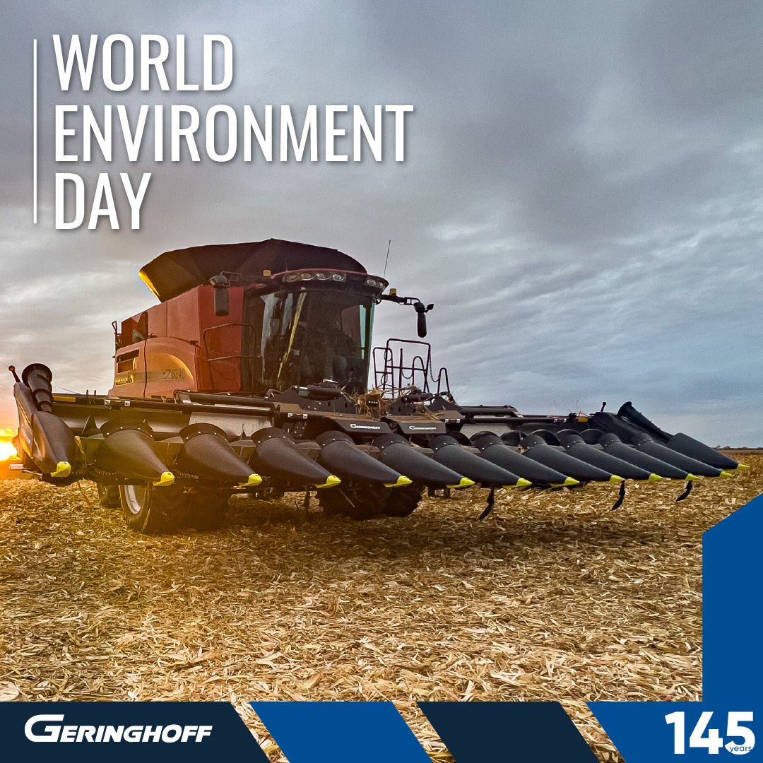 Happy #WorldEnvironmentDay 🌎🌱

Our commitment to innovation includes preserving the land we depend on. From reducing crop loss to maximizing efficiency, our harvest solutions help protect farmland for future generations. Here’s to sustainable agriculture and bountiful harvests.