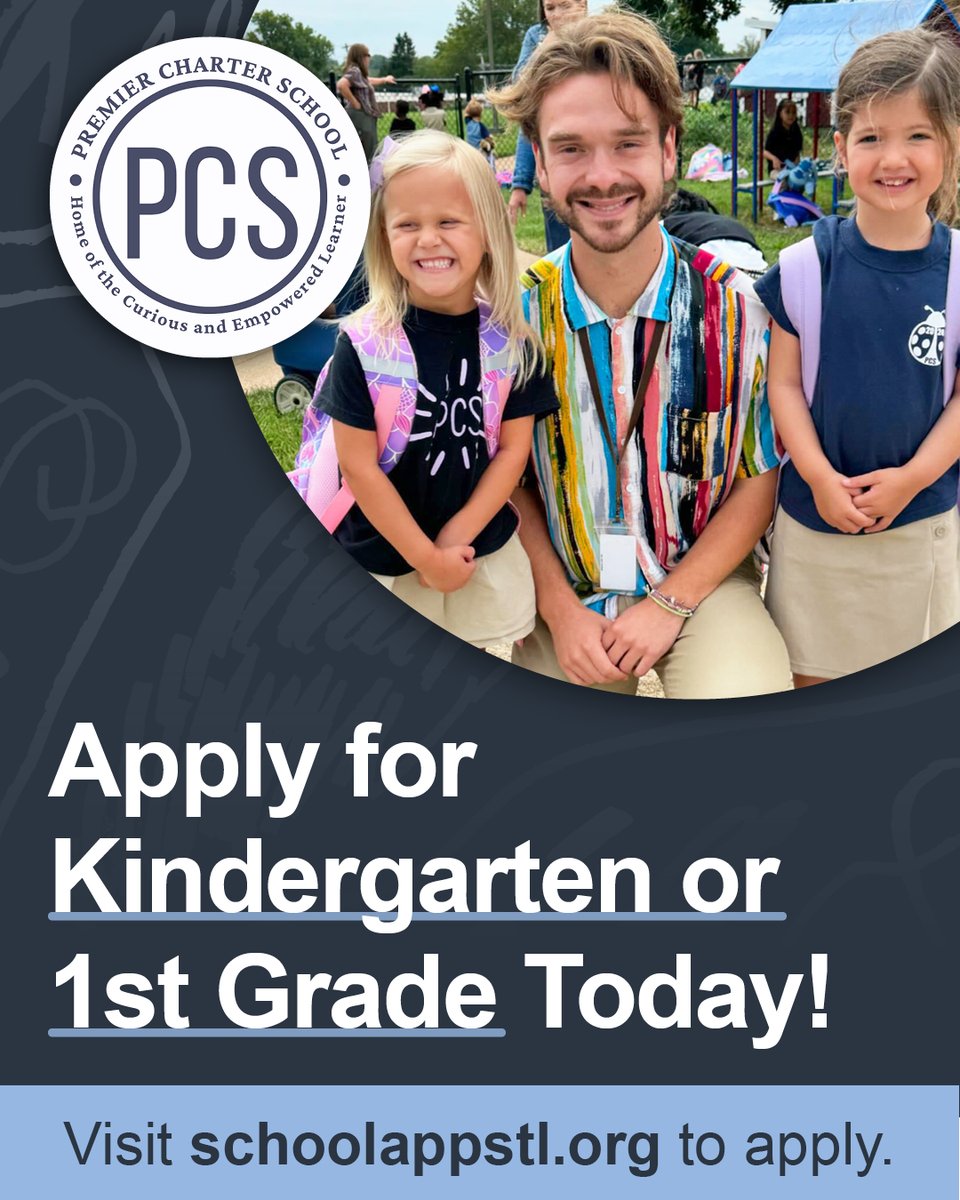 We still have spots for the '25-'26 school year in our kindergarten and 1st grade classes!
The PCS Experience
👩🏼‍🏫 Caring and dedicated teachers
🌳 Beautiful campus with green space
👨🏽‍🤝‍👨🏻 Lifelong bonds with peers and our team

Start your PCS story today: premiercharterschool.org/admissions-app…