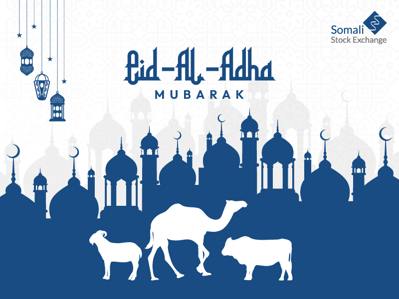 Eid-ul-Adha Mubarak! Dhamaan umadda Islaamka meel kasta ey joogaan.
