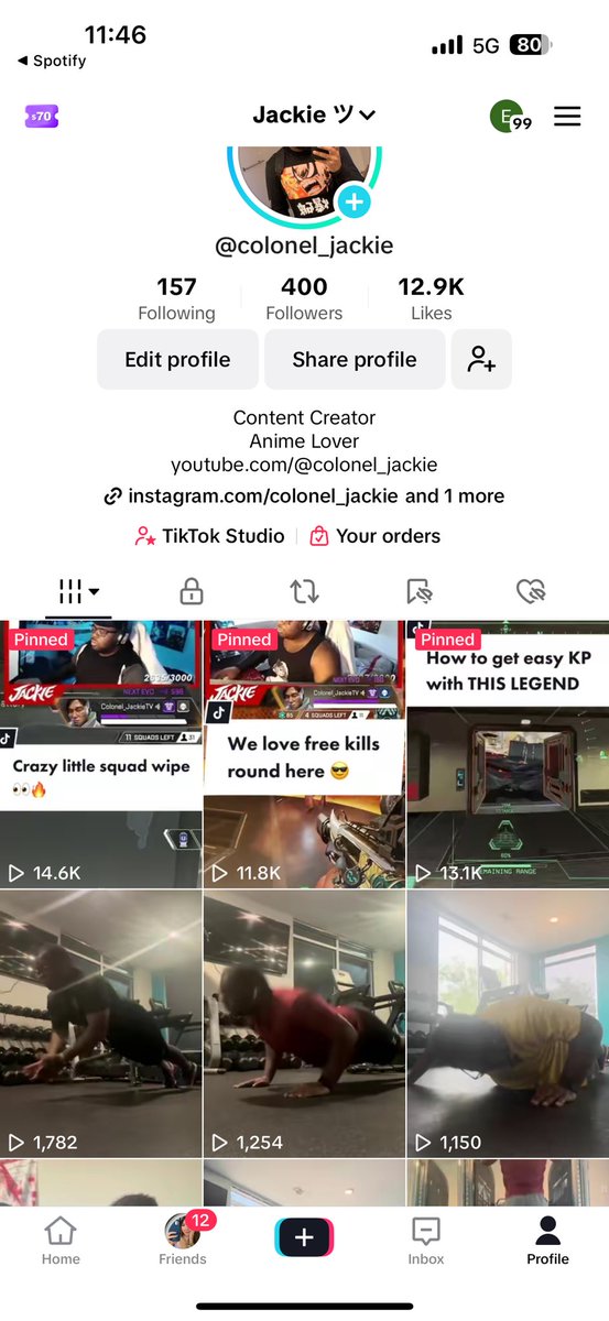 Thank you for 400 followers on TikTok!!🙏🏾💖