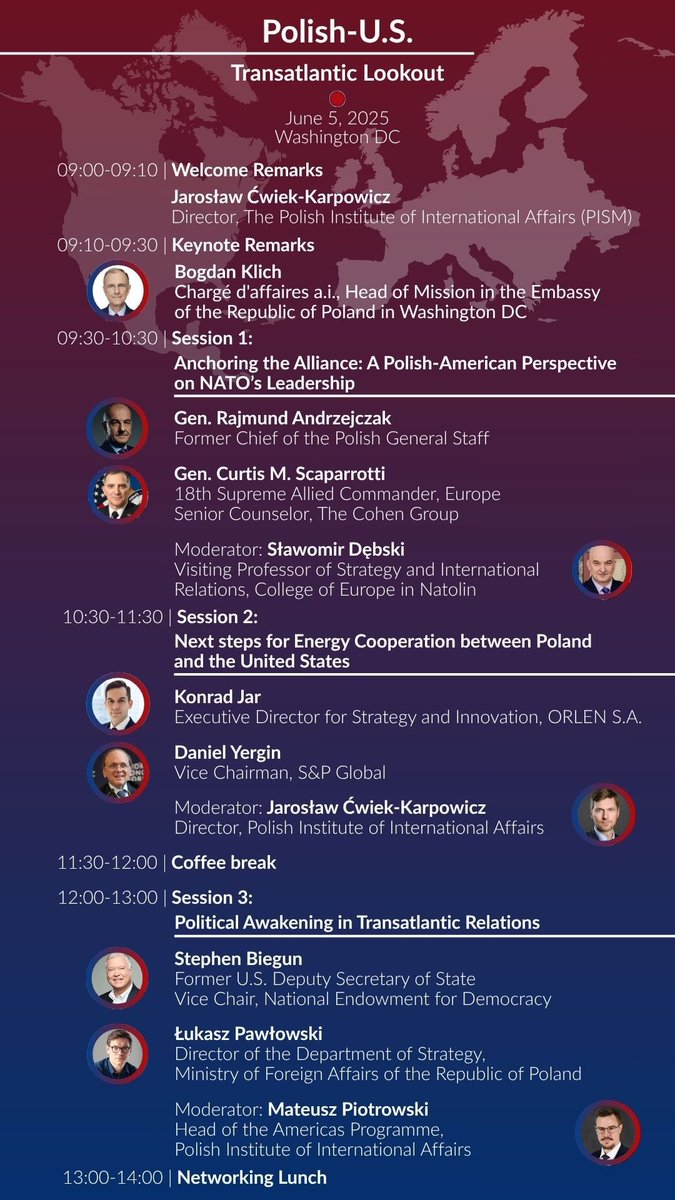PISM_DC's tweet image. And that's a wrap! The third edition of @PISM_Poland #TransatlanticLookout is in the books. Many thanks to our speakers, moderators and to CDA @BogdanKlich @PolishEmbassyUS for providing us with keynote remarks to kick off our conference. Looking forward to next year
