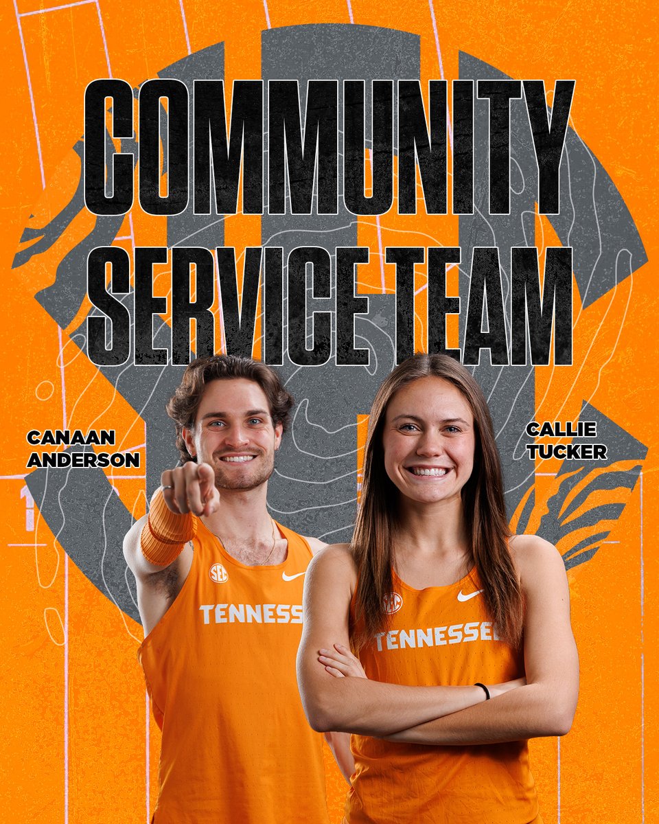 Congrats to Canaan Anderson &amp; Callie Tucker, our representatives on the 2025 SEC Track &amp; Field Community Service Team!

📰 1tn.co/3FIwDjC