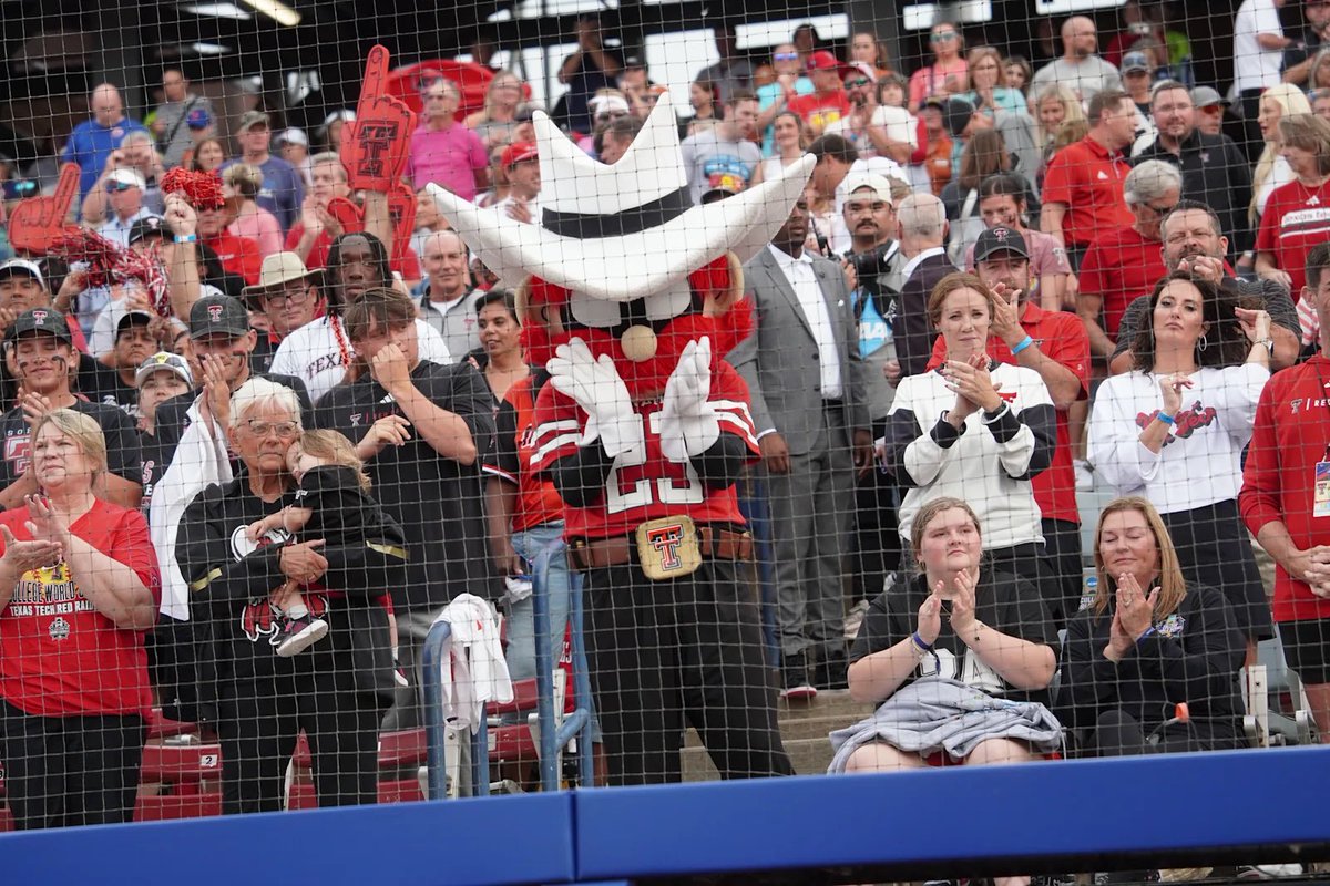RedRaiderSports.com (@redraidersports) on Twitter photo “It's going to take a really tough, resilient team to come back. If you've got to pick a pitcher in America to come back & win two games in a row with, I'll take NiJa”
Coach Glasco, players talk game 1 of the WCWS Championship Series #GunsUp #WreckEm
➡️ texastech.rivals.com/news/what-ifs-… “It's going to take a really tough, resilient team to come back. If you've got to pick a pitcher in America to come back & win two games in a row with, I'll take NiJa”
Coach Glasco, players talk game 1 of the WCWS Championship Series #GunsUp #WreckEm
➡️ texastech.rivals.com/news/what-ifs-…