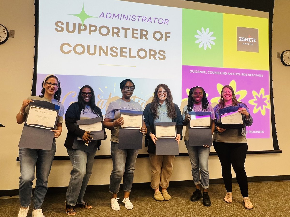 Nimitz Counselors (@nimitzcounselor) on Twitter photo Presenting to you the <a href="/IrvingISD/">Irving ISD</a> HS Counseling Team of the 24-25 year…..
The <a href="/NimitzVikings/">Nimitz High School</a> Counseling Team!!! Presenting to you the <a href="/IrvingISD/">Irving ISD</a> HS Counseling Team of the 24-25 year…..
The <a href="/NimitzVikings/">Nimitz High School</a> Counseling Team!!!