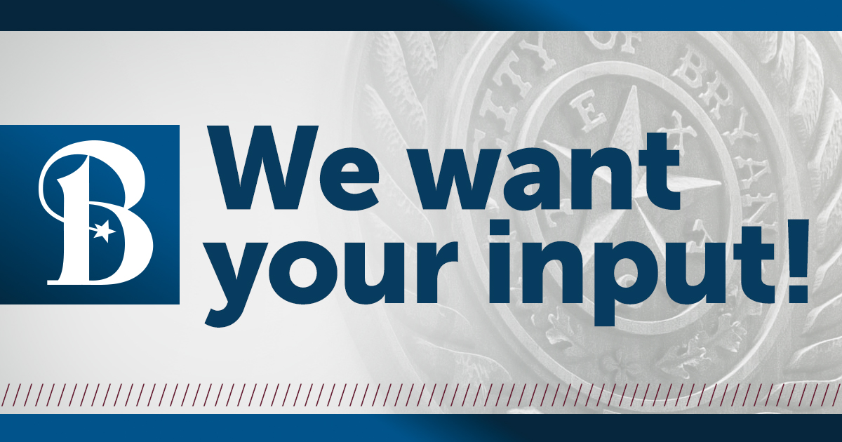 CityofBryan's tweet image. Join us today at 6 p.m. at City Hall for two public hearings by the Community Development Advisory Committee.

1️⃣ Draft 2025–29 Consolidated Plan and 2025 Action Plan
2️⃣ Fair Housing Plan/Affirmative Marketing Plan

Can’t attend? Comment by July 7: bit.ly/3FzvH0Q

#BCSTX
