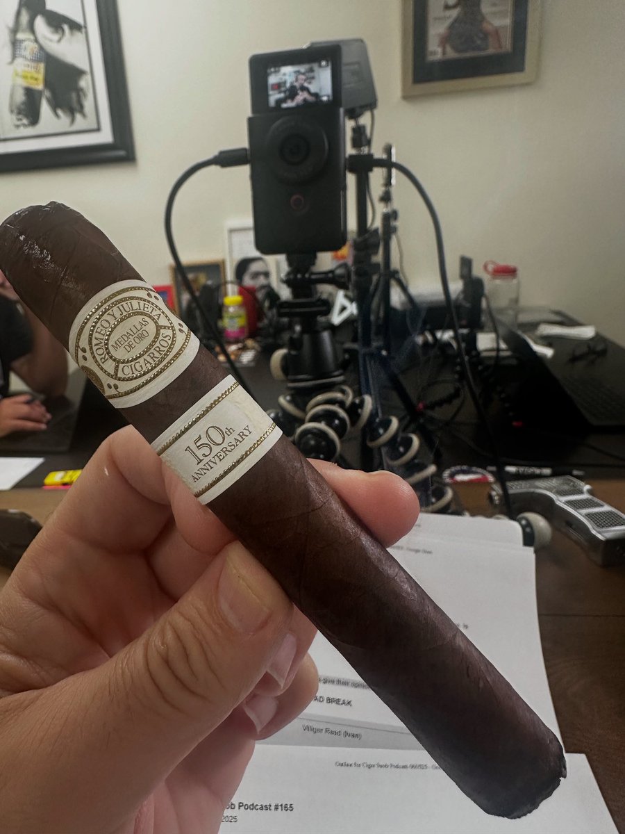 Working on the next <a href="/cigarsnobmag/">Cigar Snob Magazine</a> podcast 💪