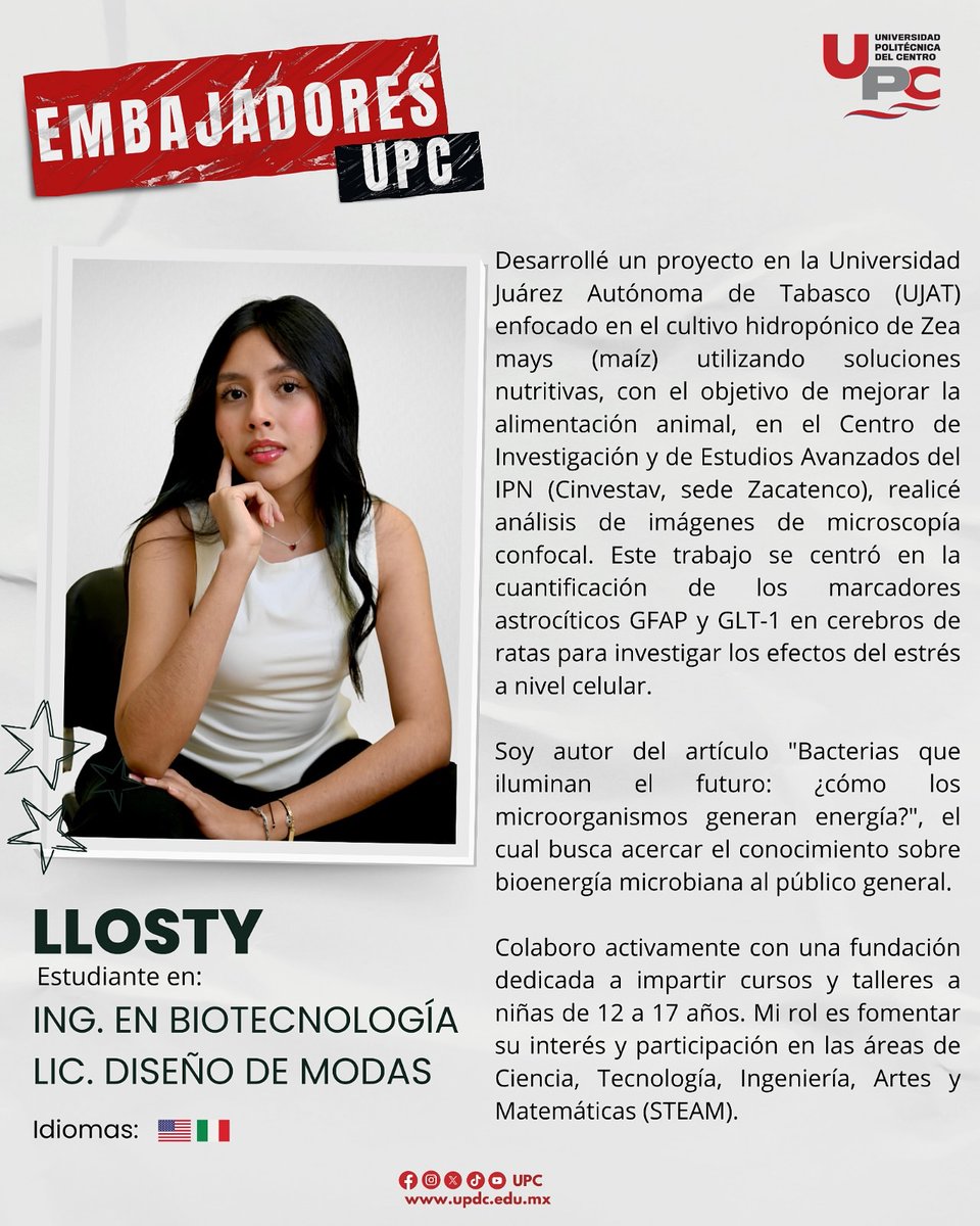 ¡Conoce a nuestros embajadores de la UPC! 📷📷
Estudiantes líderes que representan con orgullo nuestros valores dentro y fuera del campus.