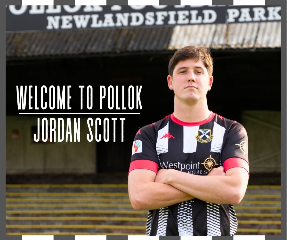 Pollok FC are delighted to announce the signing of 24-year-old defender Jordan Scott from Kirkintilloch Rob Roy.

pollokfc.com/2025/06/05/jor…

Welcome to Pollok Jordan!