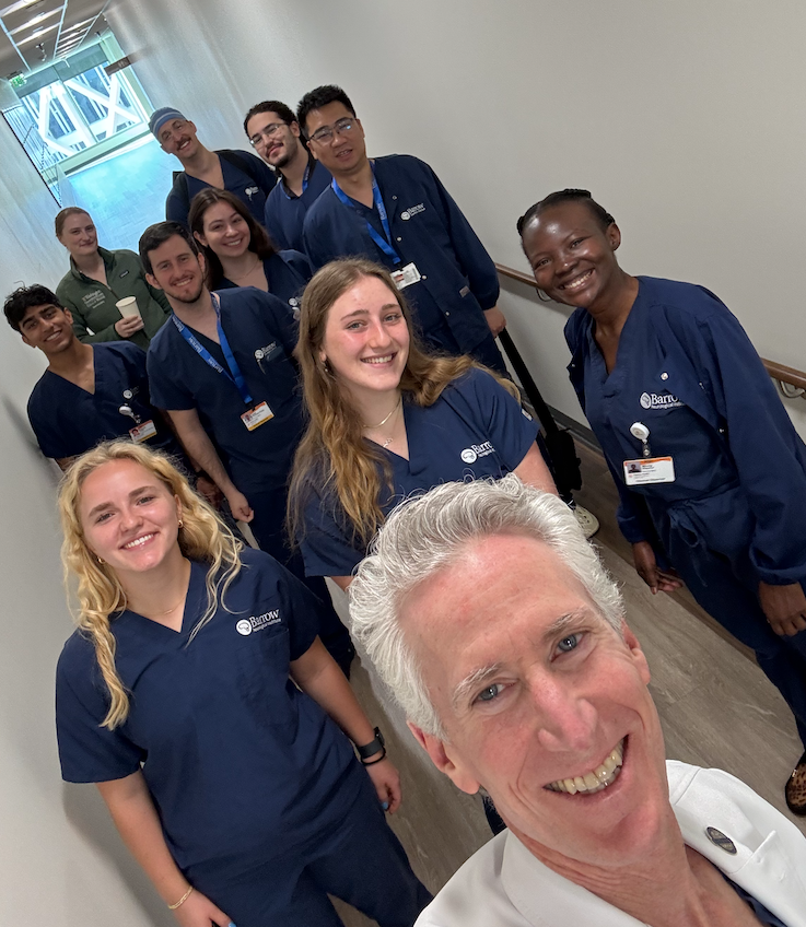 Michael T. Lawton, MD (@mtlawton) on Twitter photo Ahhh…the signs of summer: sunny days, slower pace, and a train of would-be neurosurgeons shadowing here at <a href="/BarrowNeuro/">BarrowNeurological</a> to see if neurosurgery is for them. Welcome <a href="/BrownUniversity/">Brown University</a> summer interns, here with the BrownConnect Program, and our other college students… Ahhh…the signs of summer: sunny days, slower pace, and a train of would-be neurosurgeons shadowing here at <a href="/BarrowNeuro/">BarrowNeurological</a> to see if neurosurgery is for them. Welcome <a href="/BrownUniversity/">Brown University</a> summer interns, here with the BrownConnect Program, and our other college students…