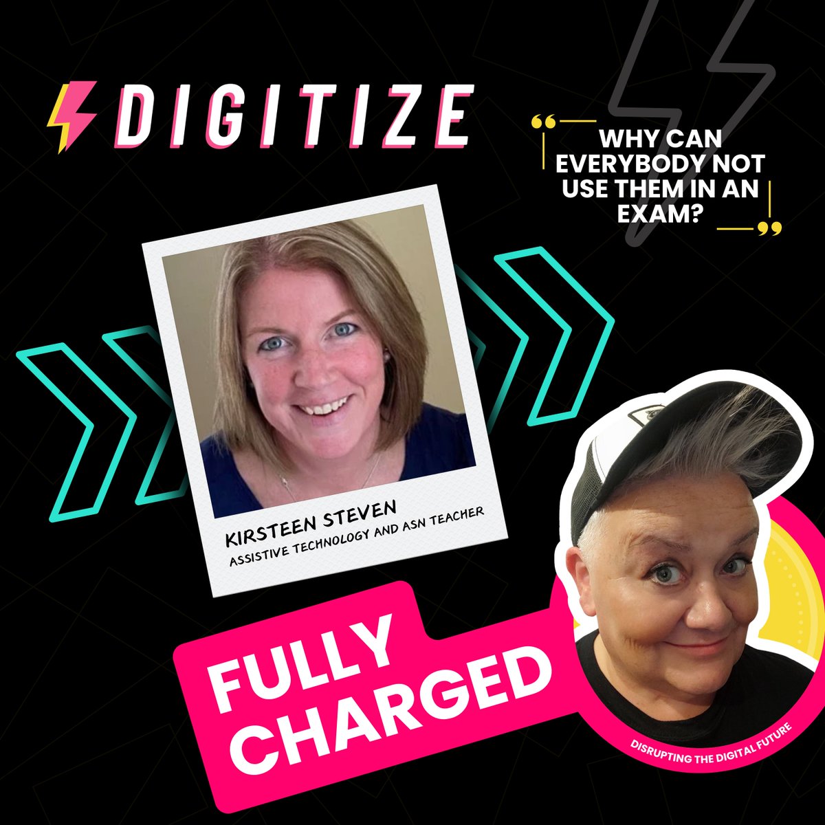 🚗 On your way to work? Skip the usual radio noise.

This week’s #DigitizeFullyChargedPodcast with Kirsteen Steven is full of real talk on edtech.

🎧 Perfect for your commute 👇
YouTube: youtu.be/LVpej4EsUQU
Spotify: open.spotify.com/episode/52xcz5…
Apple: apple.co/3VpN8Ra