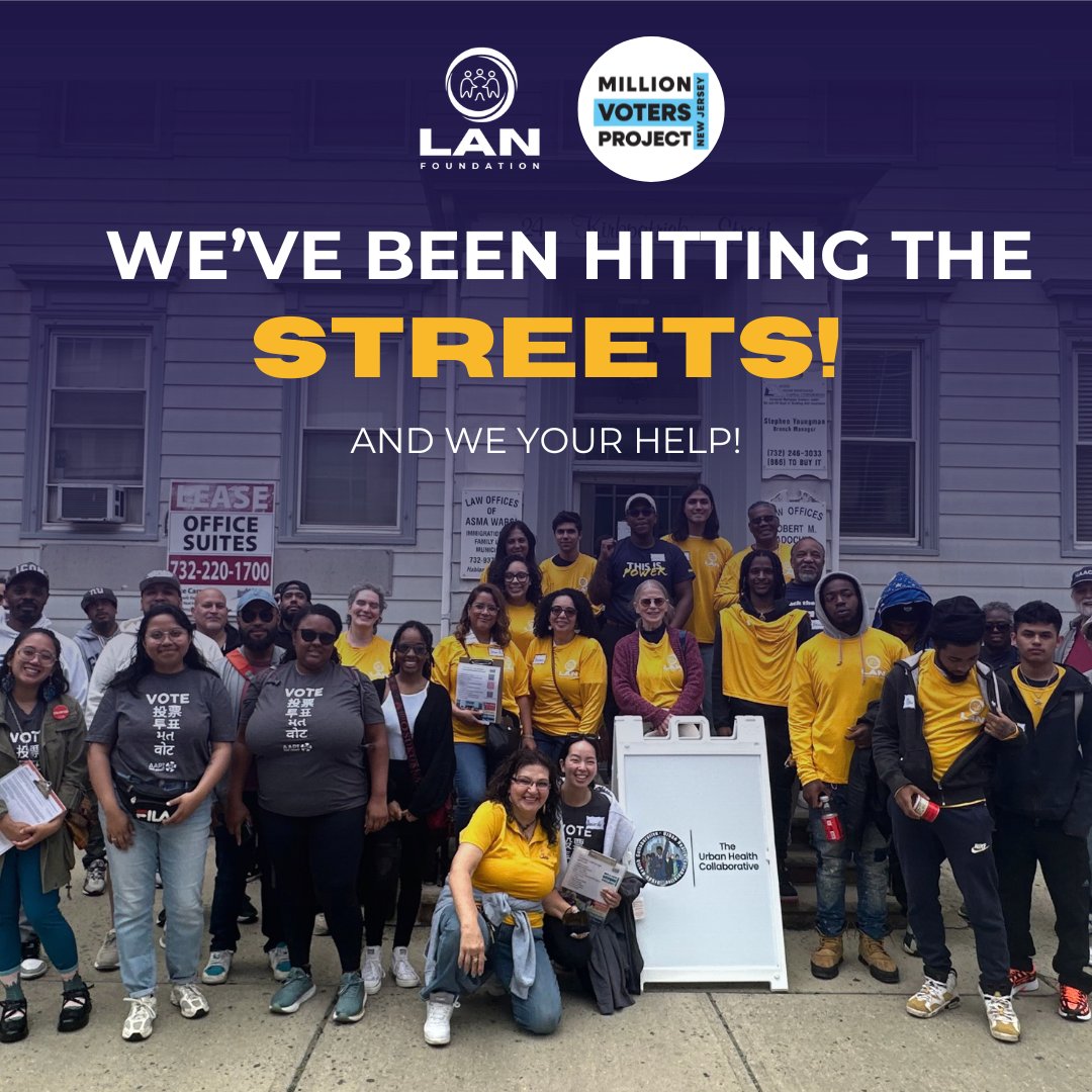 action_latino's tweet image. Newark, we’re coming to your block!
Join our non-partisan canvass on Sun, June 8 from 12–4 PM at 32 Prince St. Talk to neighbors, share voting info & build power!
🔗 Register via tinyurl.com/NewarkCanvass