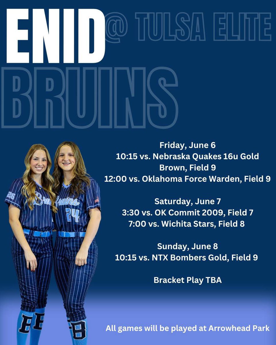 LETS GOO!! Ready to compete!! <a href="/EnidBruins2/">Enid Bruins</a>  <a href="/Rosestatesb/">Nickie Madden</a> <a href="/IvyRosenberry/">Ivy Rosenberry</a> <a href="/UCOSoftball/">UCOSoftball</a> <a href="/MeanGreenSB/">UNT Softball</a> <a href="/DC3Softball/">D3CSoftball</a> <a href="/Arkansas/">Jack Pate</a> Monticello <a href="/HutchSoftball/">HUTCH SOFTBALL</a>