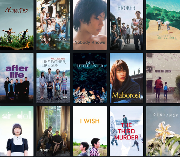 63 años de Hirokazu Koreeda. ¿Qué película os gusta más de su filmografía?