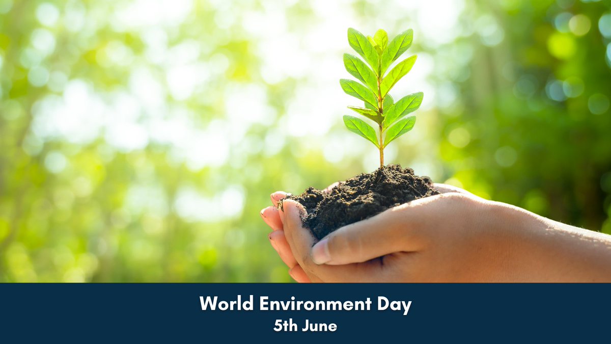 Happy #WorldEnvironmentDay 2025 🌎🌱
Today, we are celebrating World Environment Day, focusing on this year's theme: #BeatPlasticPollution. Plastic pollution affects every corner of our planet. Learn more here -  hubs.ly/Q03qkTQM0
