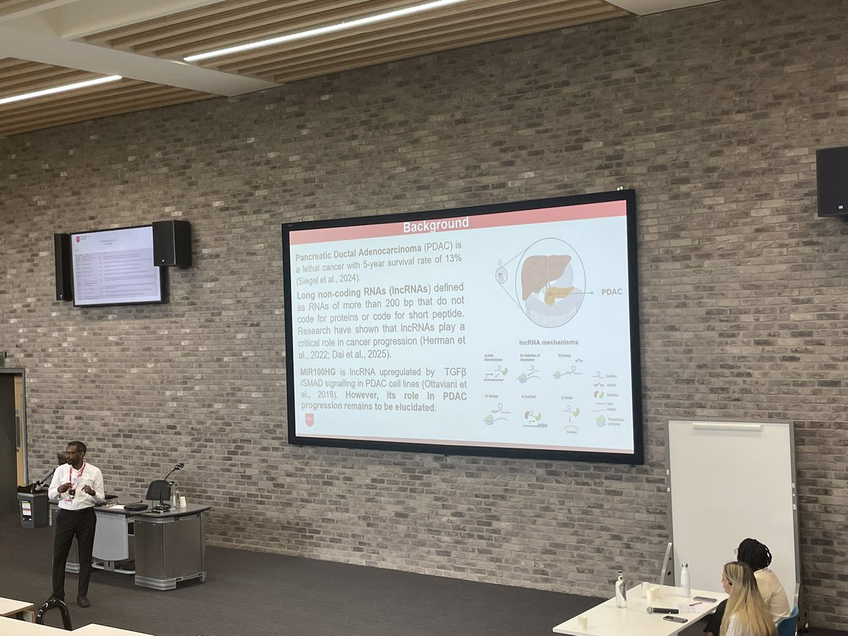 ottaviani_s's tweet image. Congratulations to my PhD student Almigdad for winning third place🏆 for best presentation at NTU Star conference! Almigdad’s project investigates the role of #lncRNAs in #PancreaticCancer progression. Well done Almigdad! @NTUBIOSCIENCES @vanGeestCancer @ntu_research