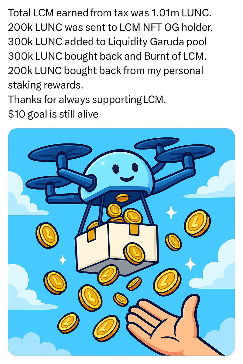 LuncMoonMeme's tweet photo. #LCM just pulled a full send on utility 💥
🧙 OG holders got blessed
🦾 Liquidity pool got gains
🔥 Tokens got torched
💰 Even my staking rewards joined the party
We’re not just dreaming about $10, we’re engineering it 😎
#LCM #LUNC #CryptoWithStyle https://t.co/cF24EeTbQq