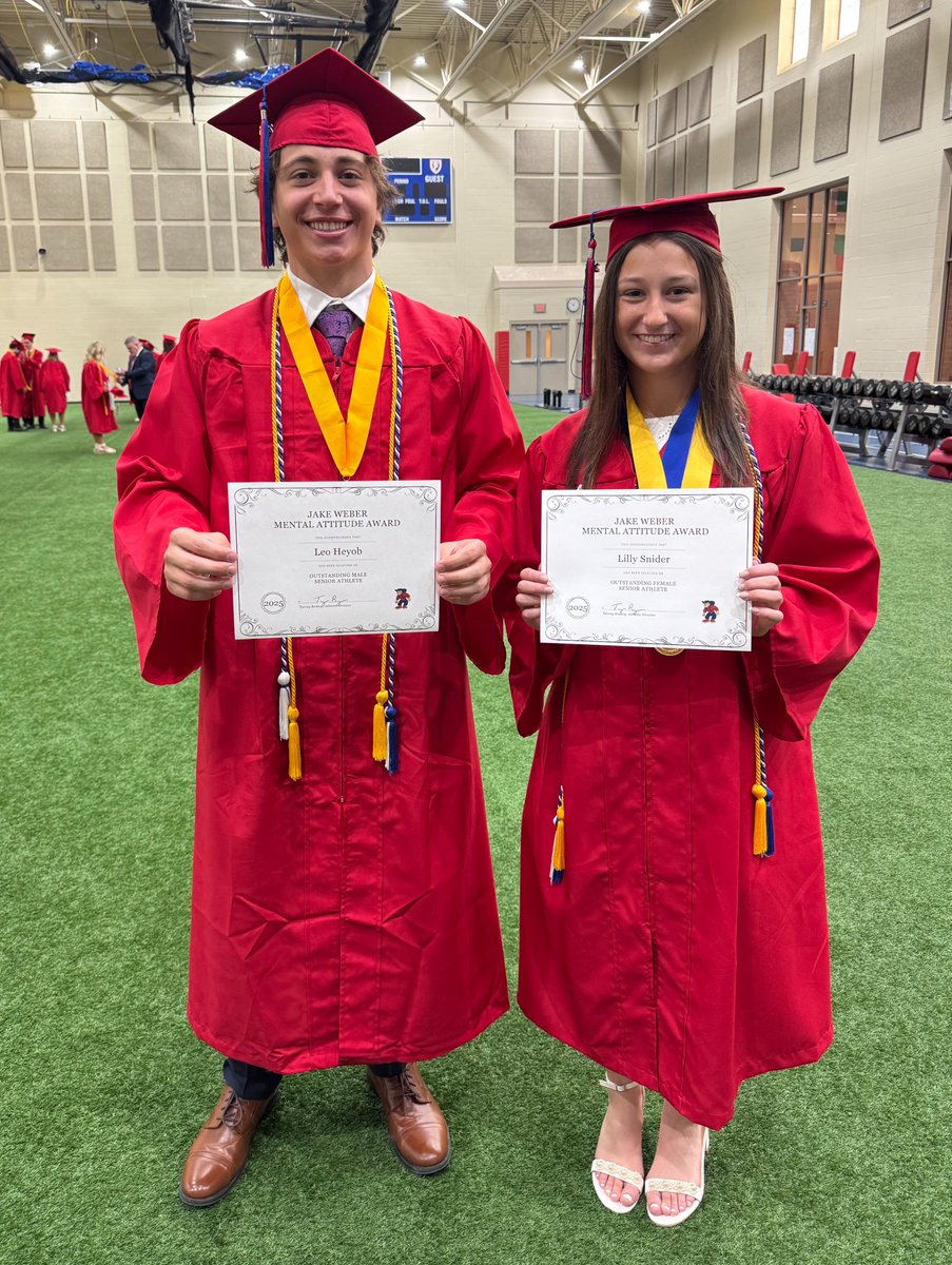 Jake Weber Mental Attitude Award

Leo Heyob and Lilly Snider