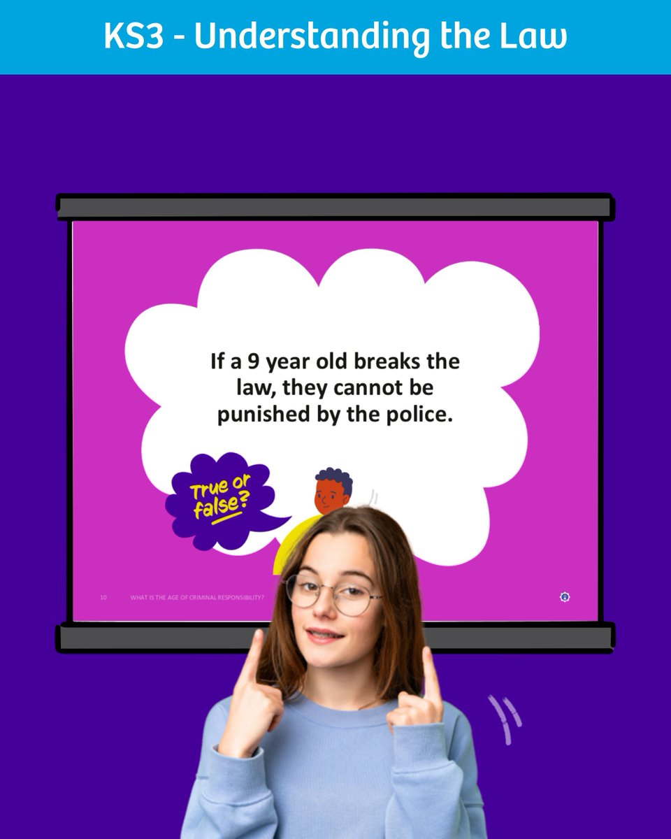 Last month's most taught lesson at pol-ed.co.uk was our KS3 lesson, 'What is the age of criminal responsibility?'
Thanks to all the schools who have delivered it and helped us to #KeepChildrenSafe!
#APositiveForceInEducation