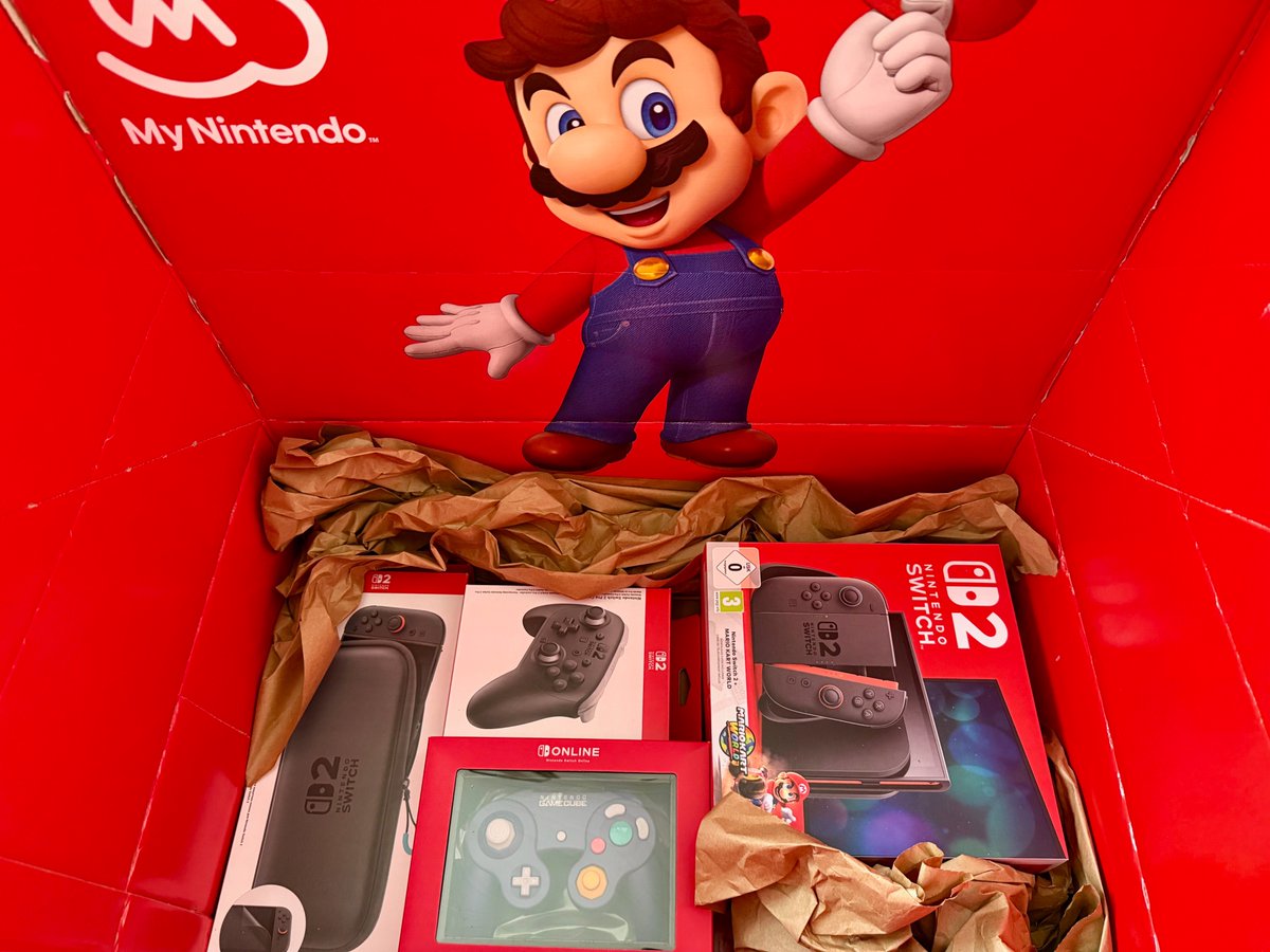 nintendonauten's tweet photo. Endlich ist Launch-Tag und die Nintendo Switch 2 ist da. Ich wünsche allen viel Spaß mit der neuen Nintendo-Generation. #Videospiele #nintendo #nintendoswitch2 (bin aber ab sofort eher bei Bsky) https://t.co/6QcQSqGzDg