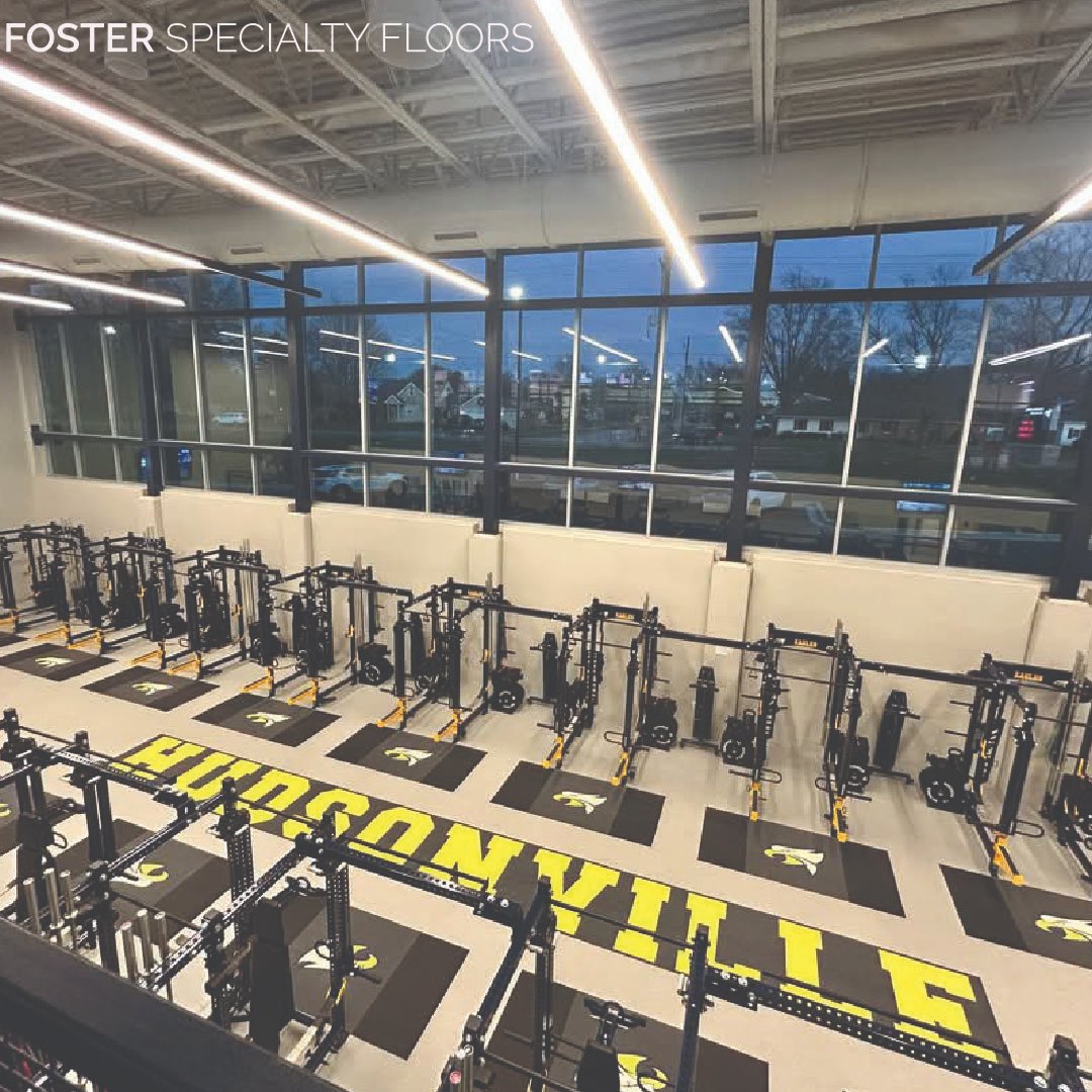 A look back at our completed upgrade at <a href="/HPSEagles/">HPSEagles</a>  School Featuring <a href="/Pulastic/">tibbe</a> Classic 110 for the indoor track and Galaxy Extreme flooring in the weight room. Designed for durability and built to support top athletic performance.

#HudsonvilleHighSchool #PulasticClassic110