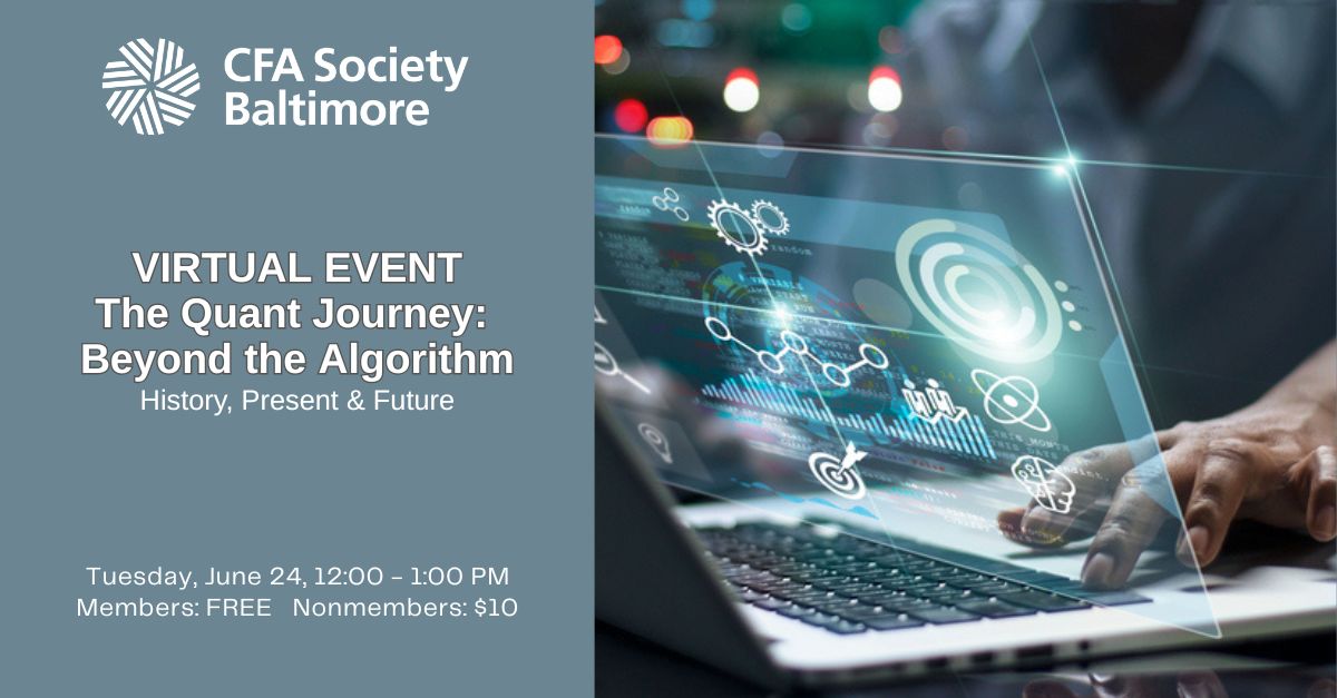 Join us June 24 at noon for this virtual presentation.
Register now: cvent.me/l4QMm1