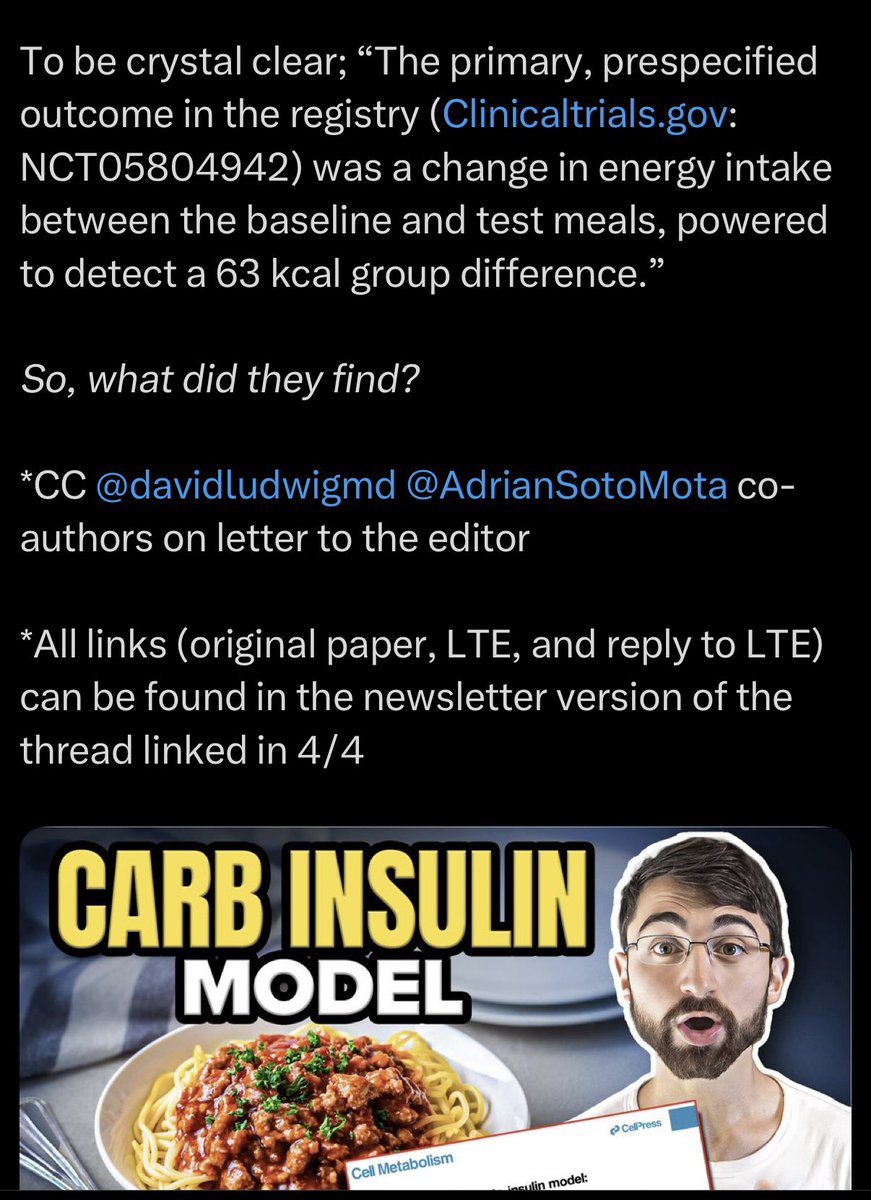 Dr Idz (@dr__idz) on Twitter photo The sheer irony of <a href="/nicknorwitz/">Nick Norwitz</a> talking about the “the primary pre-specified outcome” when attempting to critic a paper debunking the Carb Insulin Model of Obesity is hilarious. 🥴💀
It’s not like he spent the best part of a month trying to hide his own primary pre-specified The sheer irony of <a href="/nicknorwitz/">Nick Norwitz</a> talking about the “the primary pre-specified outcome” when attempting to critic a paper debunking the Carb Insulin Model of Obesity is hilarious. 🥴💀
It’s not like he spent the best part of a month trying to hide his own primary pre-specified