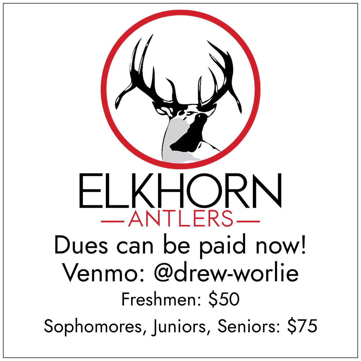 If you’ve ever been around football players, you know these boys can EAT. The bulk of our funds will go to post-game meals &amp; snacks! You’ll also receive a yard sign with paid dues. 

Send payment via VenMo—please leave your son’s name in the “what’s this for?” section.