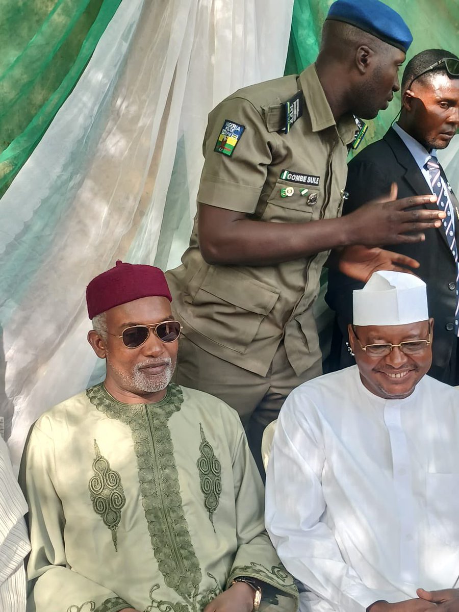 GB (@gbollybakare) on Twitter photo The Honourable Minister of Foreign Affairs <a href="/NigeriaMFA/">Ministry of Foreign Affairs, Nigeria ๐ณ๐ฌ</a> , Ambassador Yusuf Tuggar <a href="/YusufTuggar/">Hon. Yusuf Maitama Tuggar</a> , today paid a condolence visit to traders in Azare, Bauchi State, whose shops and stalls along Kano Road were recently demolished on the orders of Governor Bala Mohammed.
Ambassador The Honourable Minister of Foreign Affairs <a href="/NigeriaMFA/">Ministry of Foreign Affairs, Nigeria ๐ณ๐ฌ</a> , Ambassador Yusuf Tuggar <a href="/YusufTuggar/">Hon. Yusuf Maitama Tuggar</a> , today paid a condolence visit to traders in Azare, Bauchi State, whose shops and stalls along Kano Road were recently demolished on the orders of Governor Bala Mohammed.
Ambassador