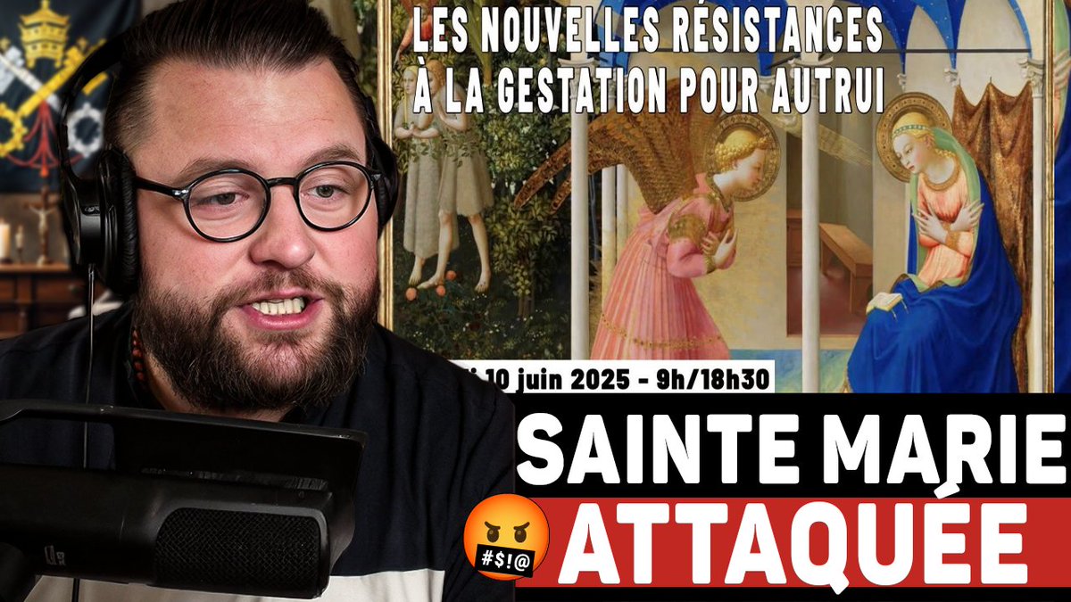 CathoFr's tweet image. 🚨 BLASPHÈME - Une université détourne l’image de la Vierge Marie pour faire la promo de la GPA !

On marche sur la tête.

👉 youtu.be/Ar56CbFTnxo

#GPA #Blasphème #Catholique #Marie #Lecatho