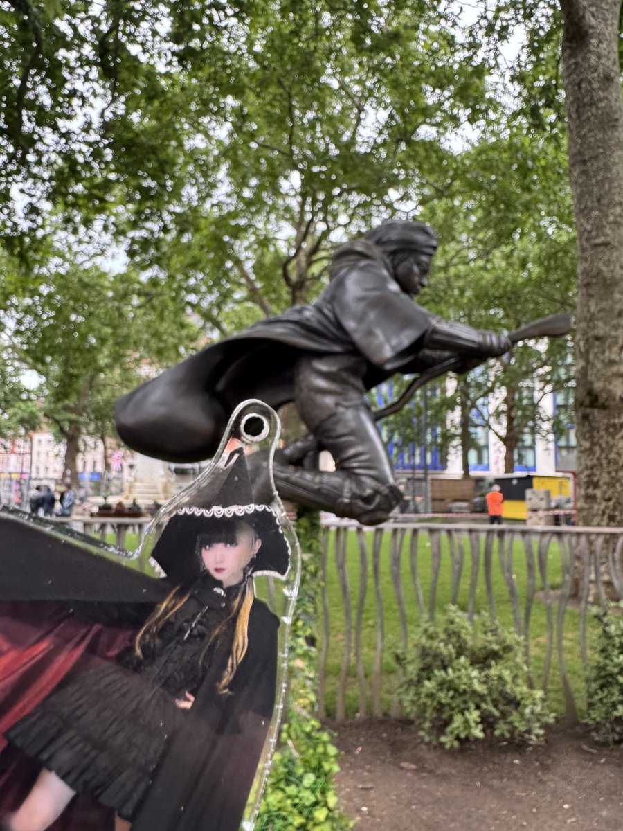 空飛んでるハリーポッターにたまたま遭遇した