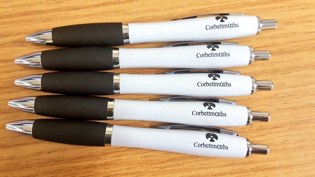 Corbettmaths's tweet image. Finishing off the GCSE Paper 3 resources & am so grateful for the praise that we've received 🤩
As a thanks, we're giving away lots of mugs & pens! 🎁
To enter, RT by 9pm Tues
Also, schools planning ahead can make big savings with our fantastic discounts: corbettmaths.com/wp-content/upl…