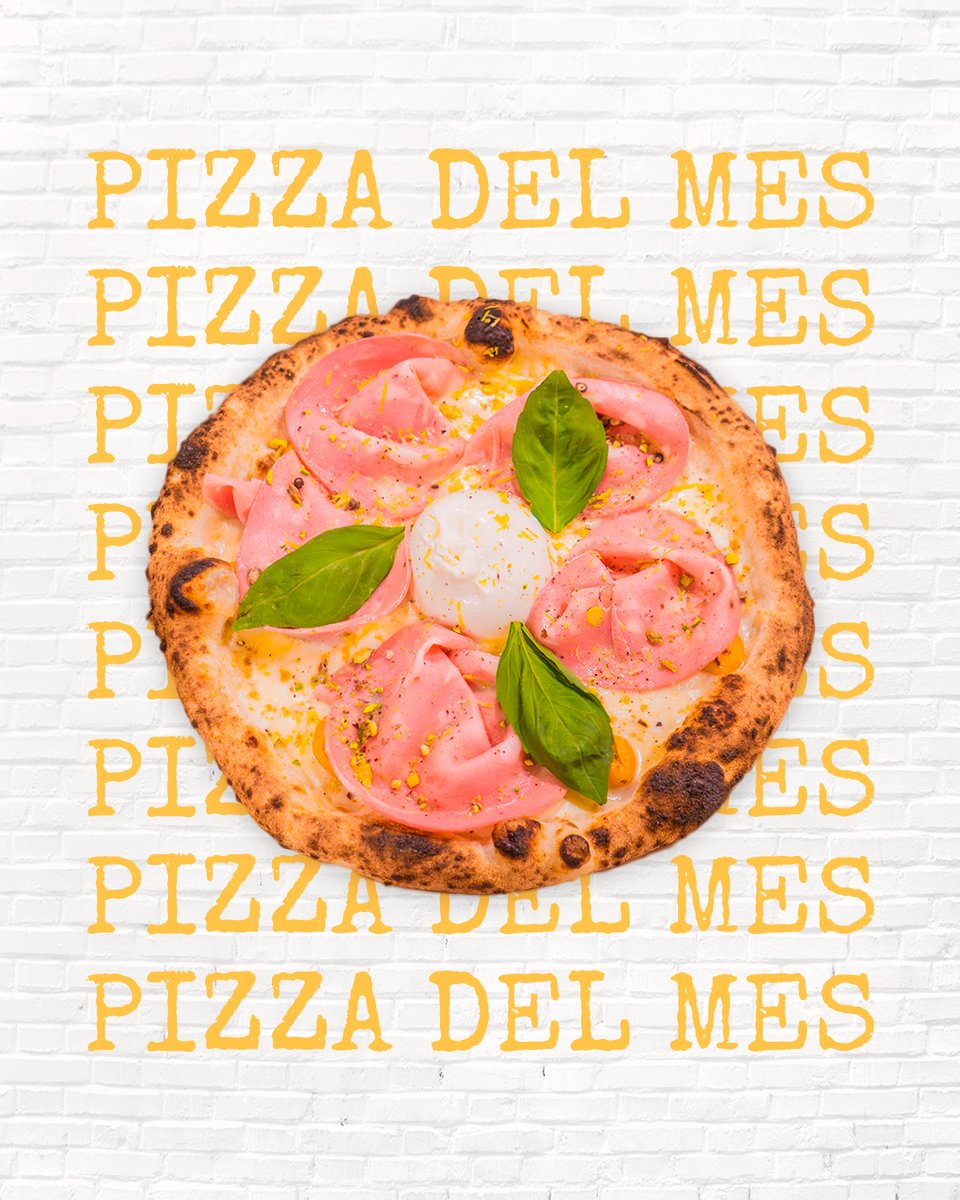 Este mes no se viene una pizza… se viene una fantasía 🤤
Burratella: burrata cremosa + mortadella de Bolonia + provolone, tomatitos amarillos, pistacho, albahaca, limón y pimienta.
Un homenaje en cada bocado.
Solo este mes. Solo en Mano a Mano 🧡🍕