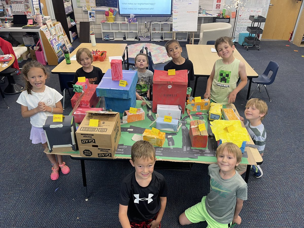 This year we added enrichment courses to our summer school offerings. This group of friends worked together to answer the question “how can we create a community where everyone feels safe and happy?” Design thinking is at the 🩷of learning. #IHPromise