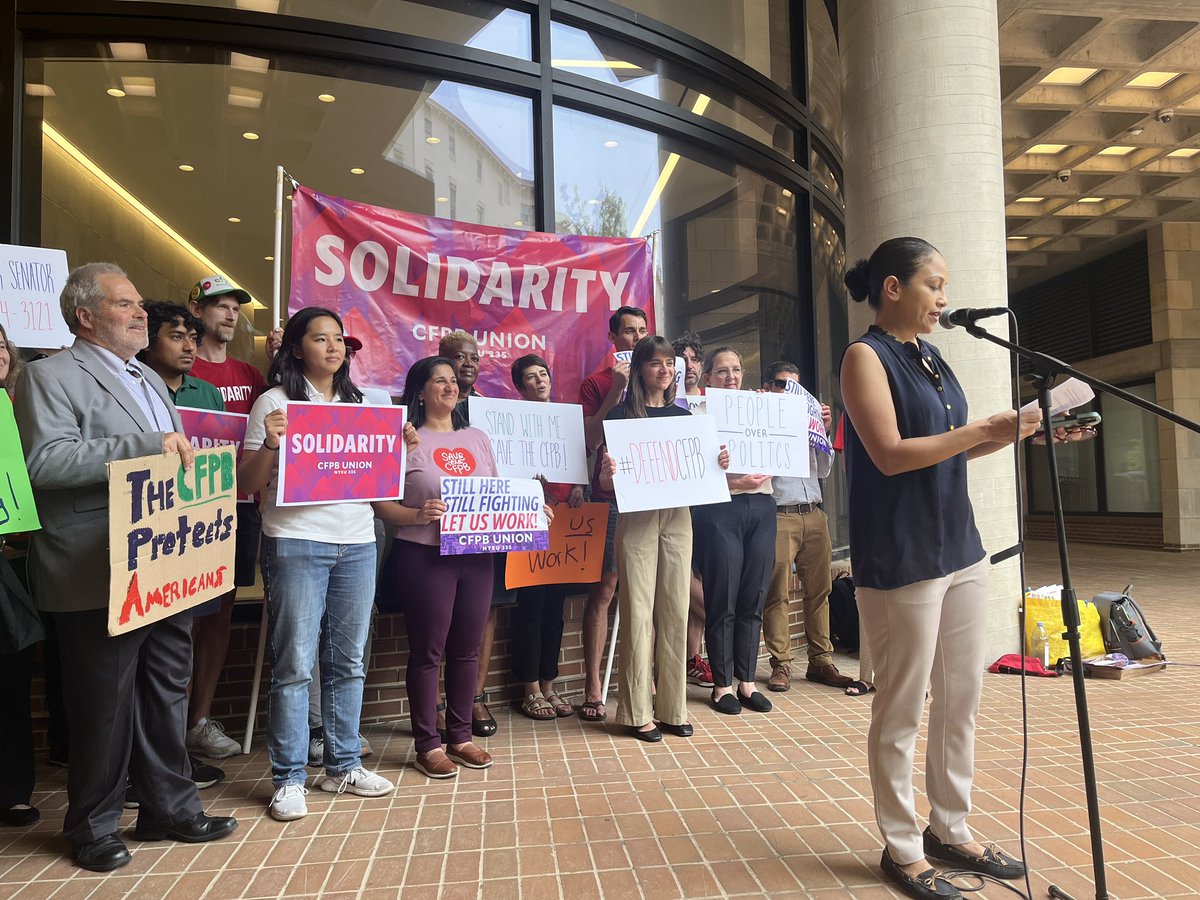 CRLONLINE's tweet image. Starting now! #DefendCFPB