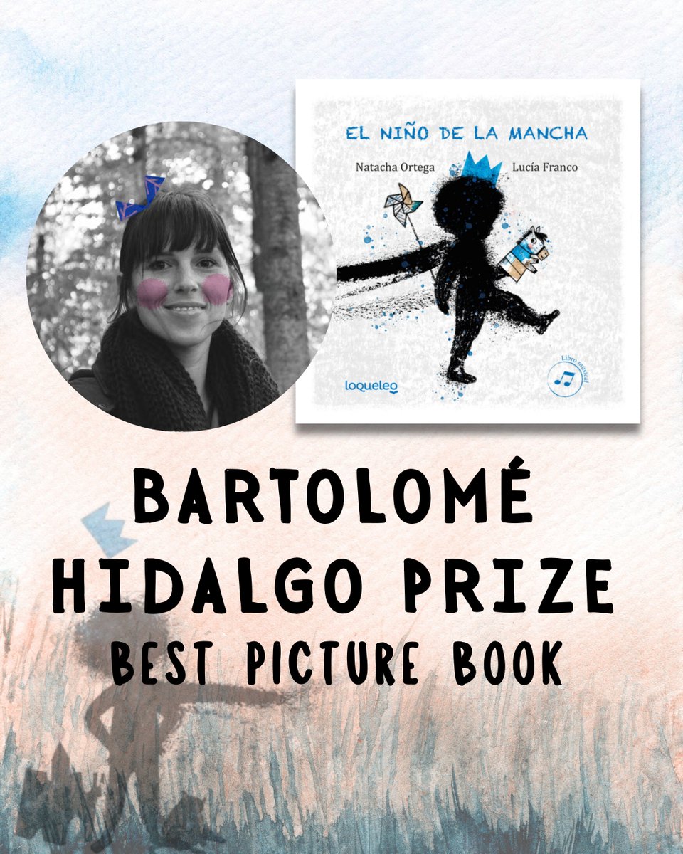 Lucía Franco's EL NIÑO DE LA MANCHA has won the distinguished Bartolomé Hidalgo Prize in the picture book category! 🌟📚❤️

Congratulations, Lucía!