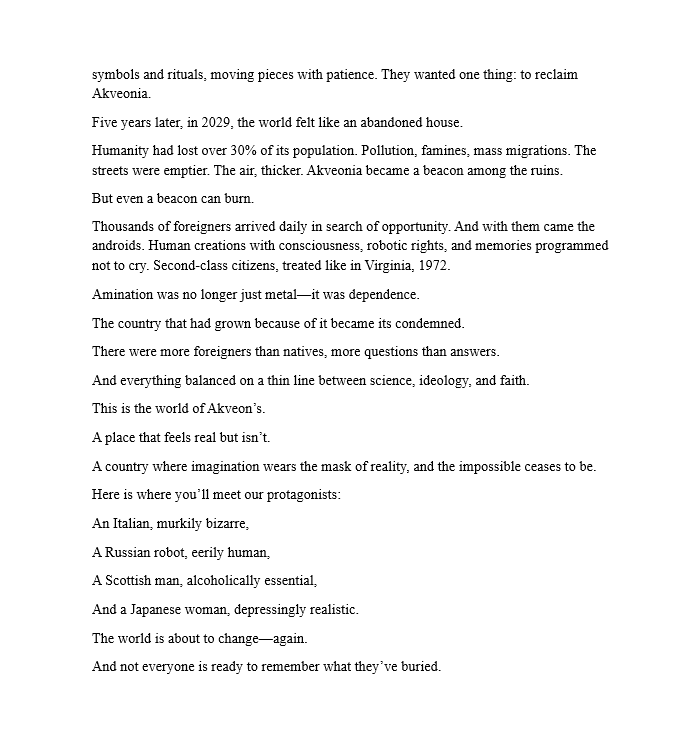 SebRozdelta's tweet photo. Today I wanted to build up my lore a little more so I rewrote Akveon's prologue. I'll do this so you can also understand the lore since...well...it's a little long hehe.
#lore #oclore #writting #oc #prologue #Akveons https://t.co/FbrNklqc0a