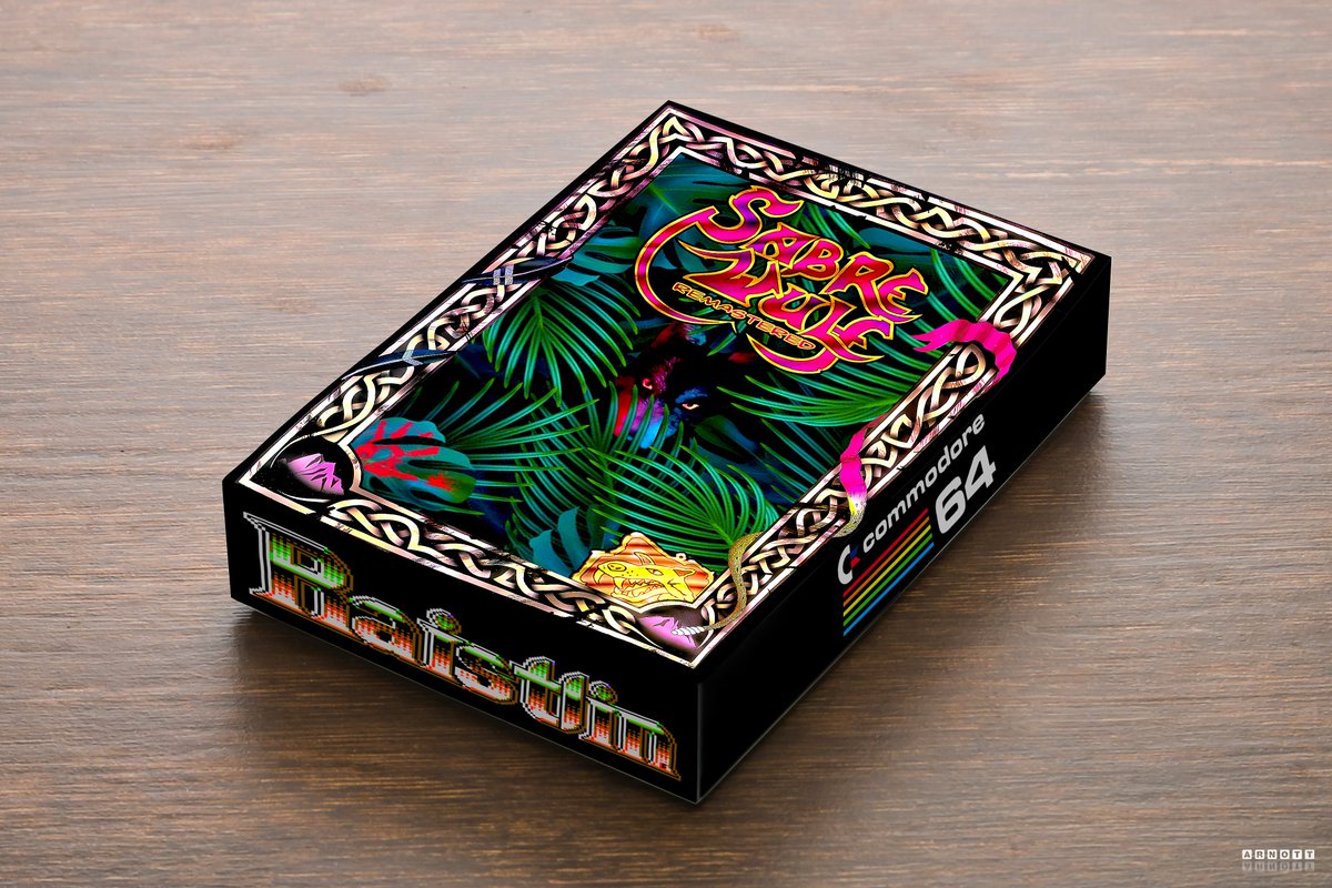 Got my box waiting ready... 😜🖍️

#SabreWulf #UltimatePlayTheGame #Commodore64 #C64 #ZXSpectrum #BBCMicro #AmstradCPC #8bit #Retrogaming #Retro #Retrogaming #Retrogames #Remake #Remastered #Artwork #GameArt #BoxArt