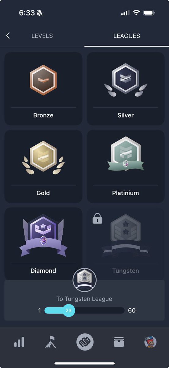 moonwalkfitness's tweet image. You’ve been stacking XP through games, referrals, and streaks. Now, something big is on the way.

Introducing Levels &amp;amp; Leagues—the next chapter of our experience points program.

Soon, your XP will unlock access to exclusive rewards games! 360 levels. 6 leagues. Real rewards.👇