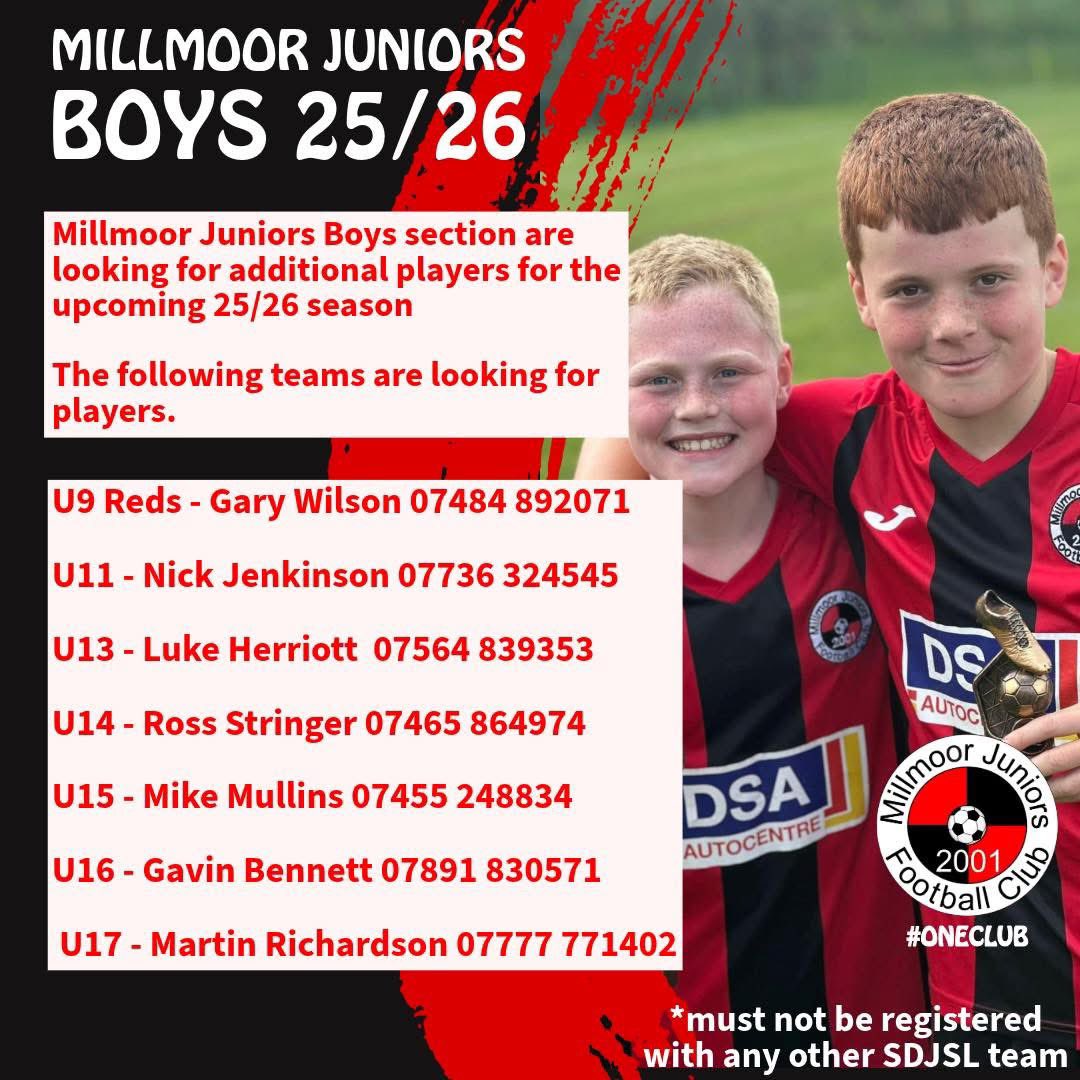 Millmoor Juniors Football Club tweet media
