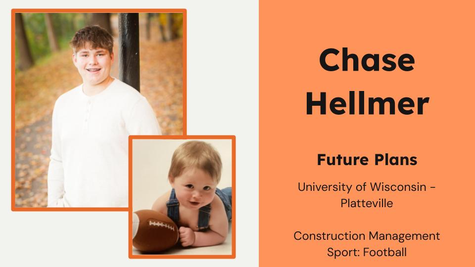 Meet PHS grad Chase Hellmer, who plans to study construction management and play football at UW-Platteville! #25PHSpanthers